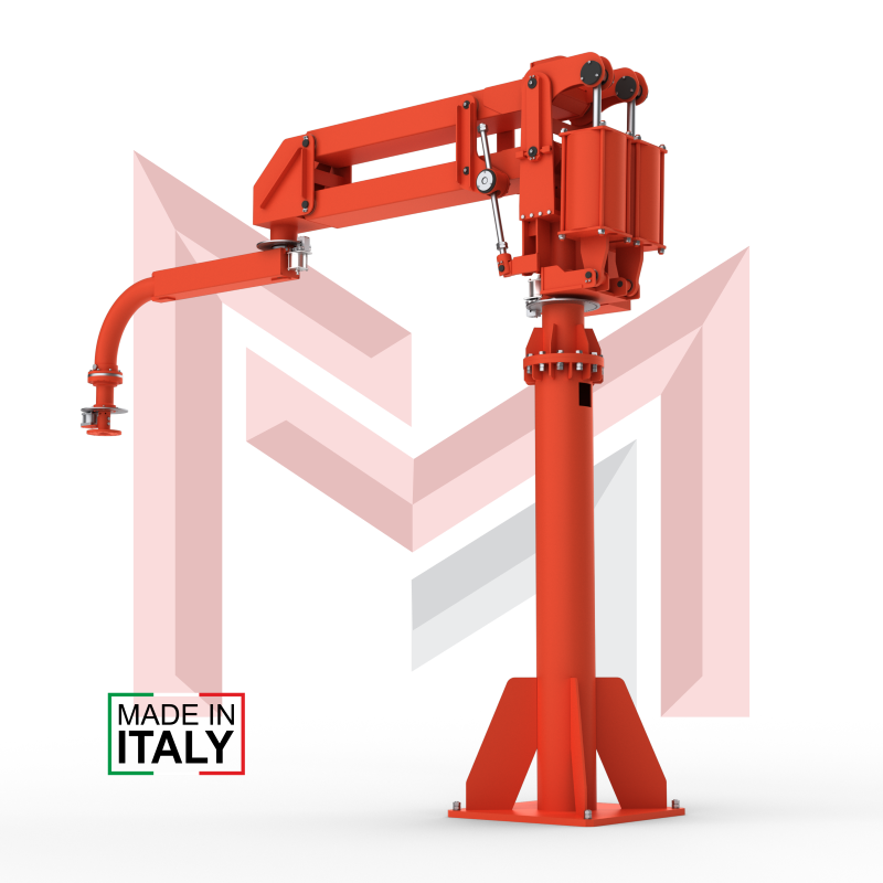 Manipulador industrial TEUS para aplicaciones pesadas y cargas voluminosas - Manipuladores neumáticos brazo rígido