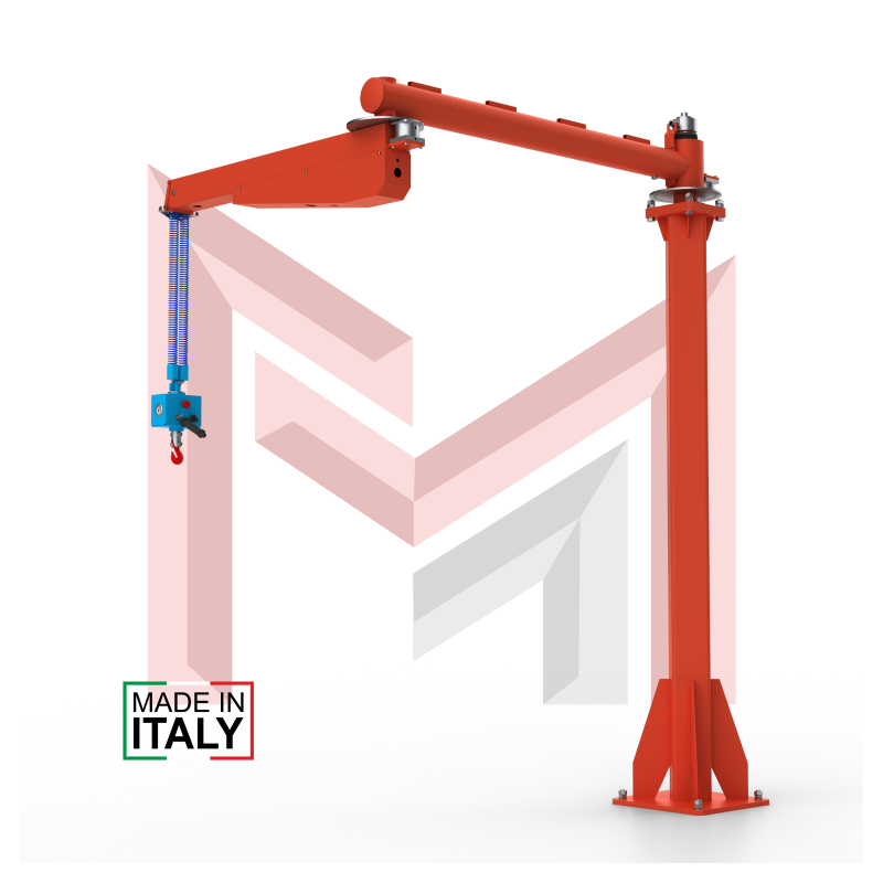 FEBE Industrie-Seilmanipulator, maximale Tragfähigkeit 120 kg - Maniflex Seil Manipulatoren