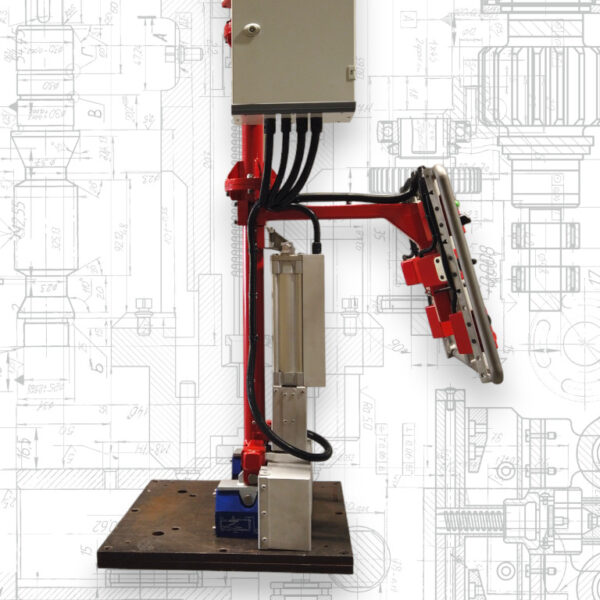 Presa doppio magnete pneumatico per Presa con magnete pneumatico per Sistema di presa multiperno per ADAN manipolatore braccio rigido