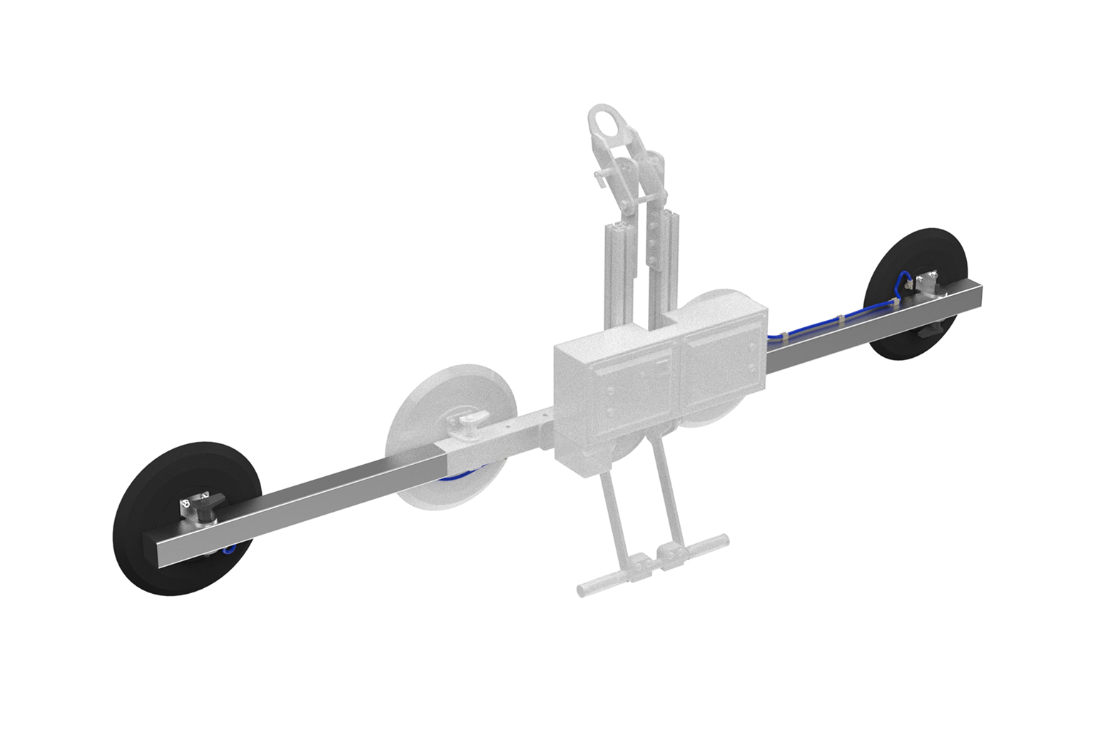 Duogrip by Mivac - sistema di sollevamento a vuoto autoalimentato con batterie intercambiabili - Duo-grip sollevatore a ventose