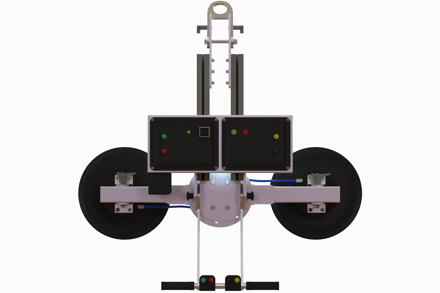 Duogrip by Mivac - sistema di sollevamento a vuoto autoalimentato con batterie intercambiabili - Duo-grip sollevatore a ventose