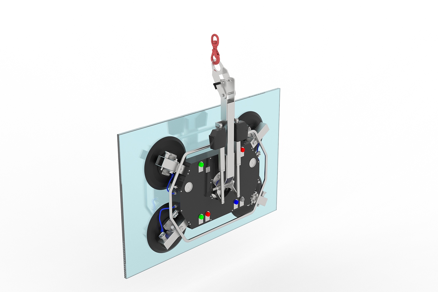 Dispositivo di sollevamento a ventosa X-grip per carichi fino a 1200 kg