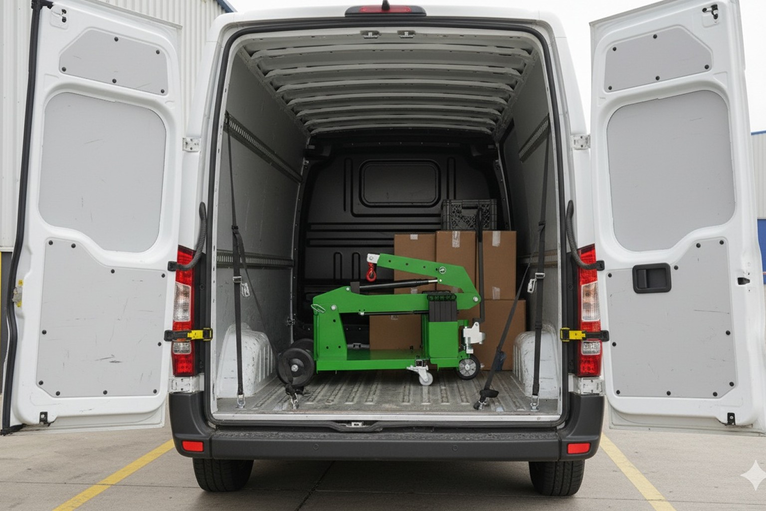 Mini gru controppesata Miload MF450 portata 450kg