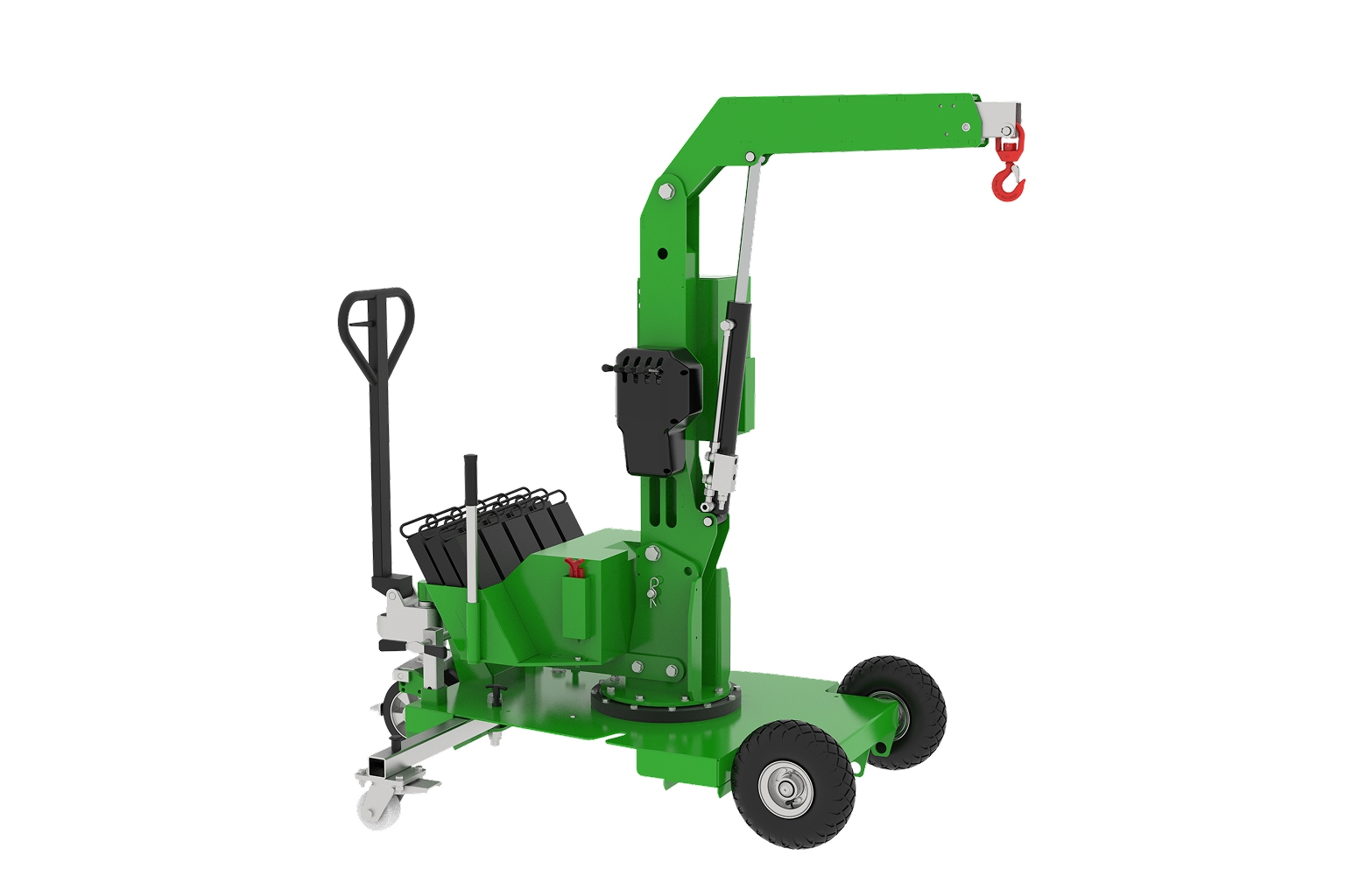 mini sollevatore per cantieri Miload MGE400 portata 400kg, Gru compatta da cantiere