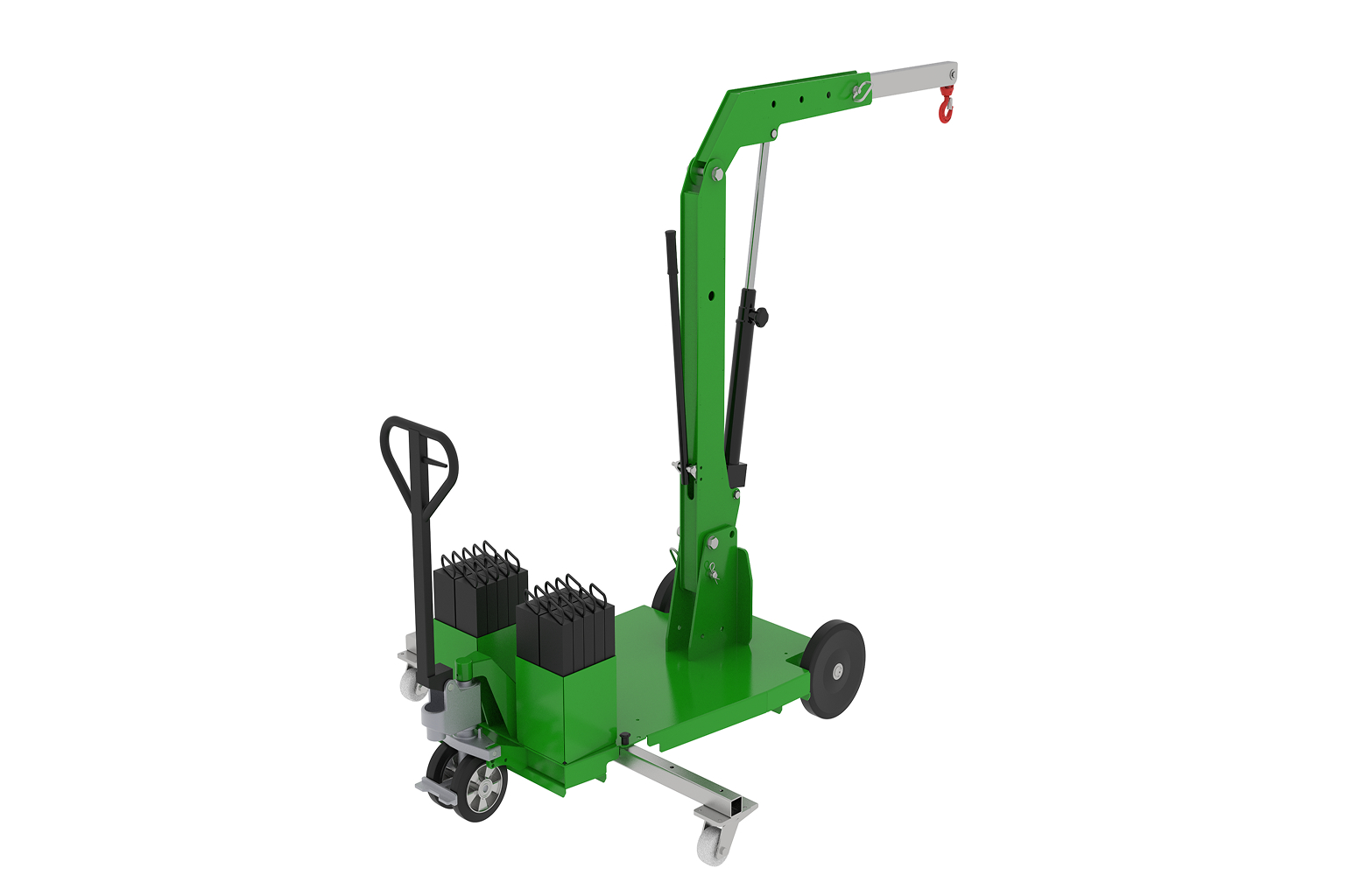 Gru per sollevamento industriale Miload MF450 portata 450kg mini gru per cantieri