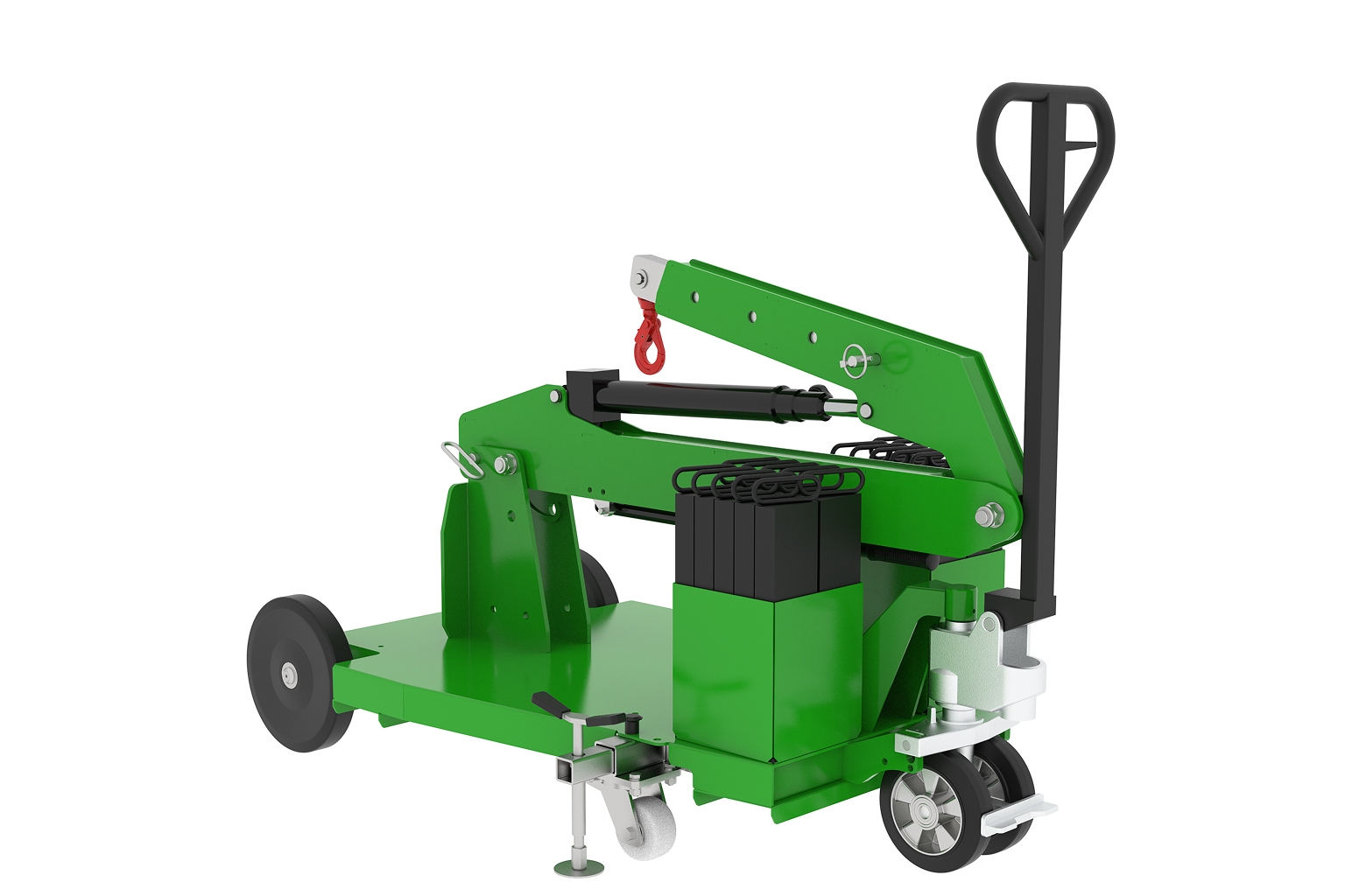 mini gru per spazi ristretti Miload MF450 portata 450kg mini gru per cantieri